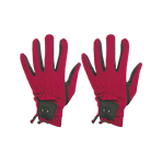 TdeT - Club Bordeaux Riding Gloves | - Ohlala