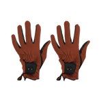 TdeT - Club Dark Brown Riding Gloves | - Ohlala