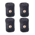 TdeT - Bandes de polo noir (x4) | - Ohlala
