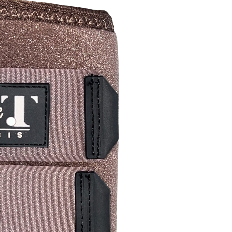 TdeT - Brown neoprene closed gaiters