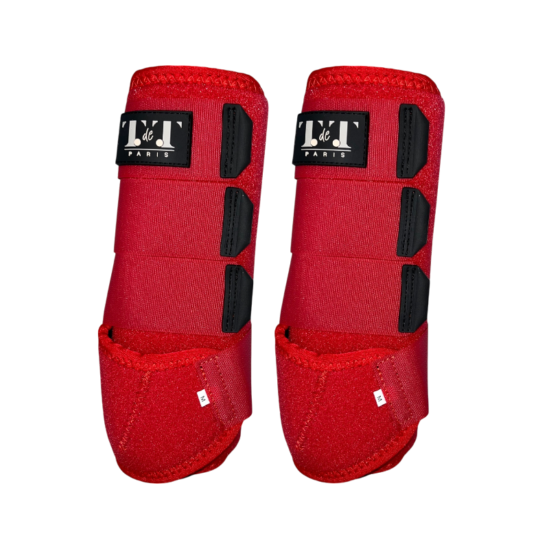 TdeT - Red Neoprene Gaiters