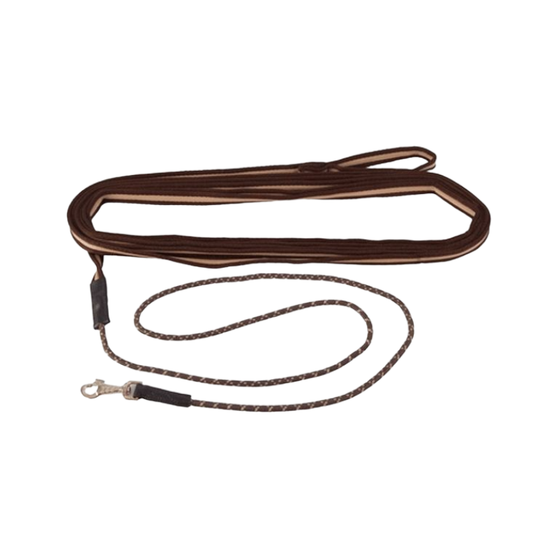 TdeT - TdeT work lanyard dark brown/beige