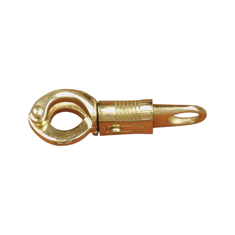 TdeT - Brass anti-panic carabiner