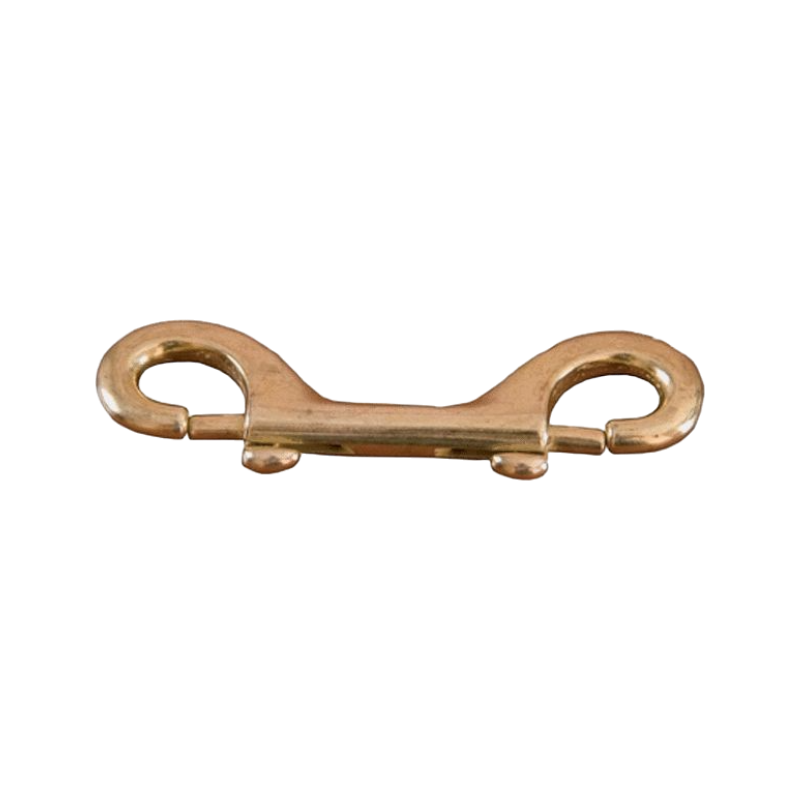 TdeT - Brass double eye carabiner