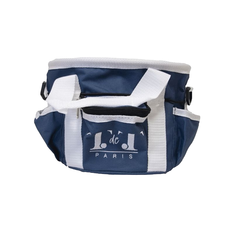 TdeT - Small navy/white grooming bag