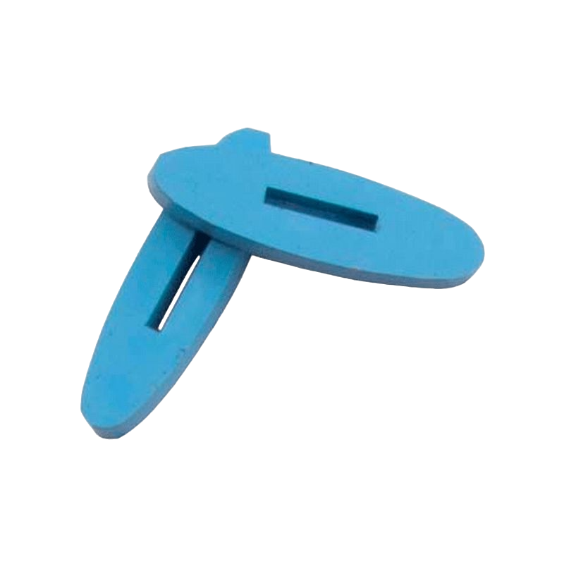 TdeT - Sky blue rubber retainers