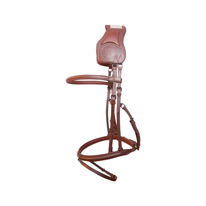 TdeT - Vargas dark havana bridle and reins