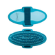 TdeT -  Brosse douce bicolore turquoise/bleu ciel | - Ohlala