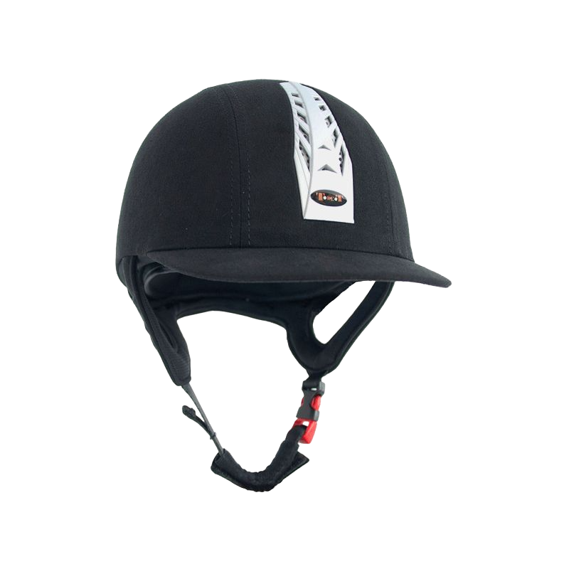 TdeT - Black ventilation riding helmet