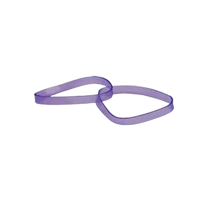 TdeT -  Élastique à natter silicone violet