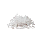 TdeT - Elástico para trenzar de silicona blanco | - Ohlala