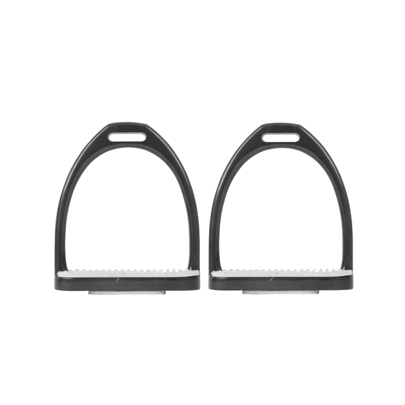 TdeT - Black Aluminum Stirrups