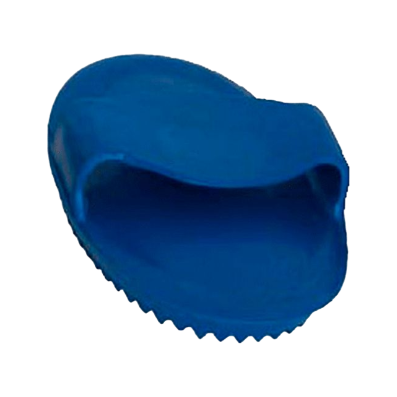 TdeT - Blue rubber curry comb