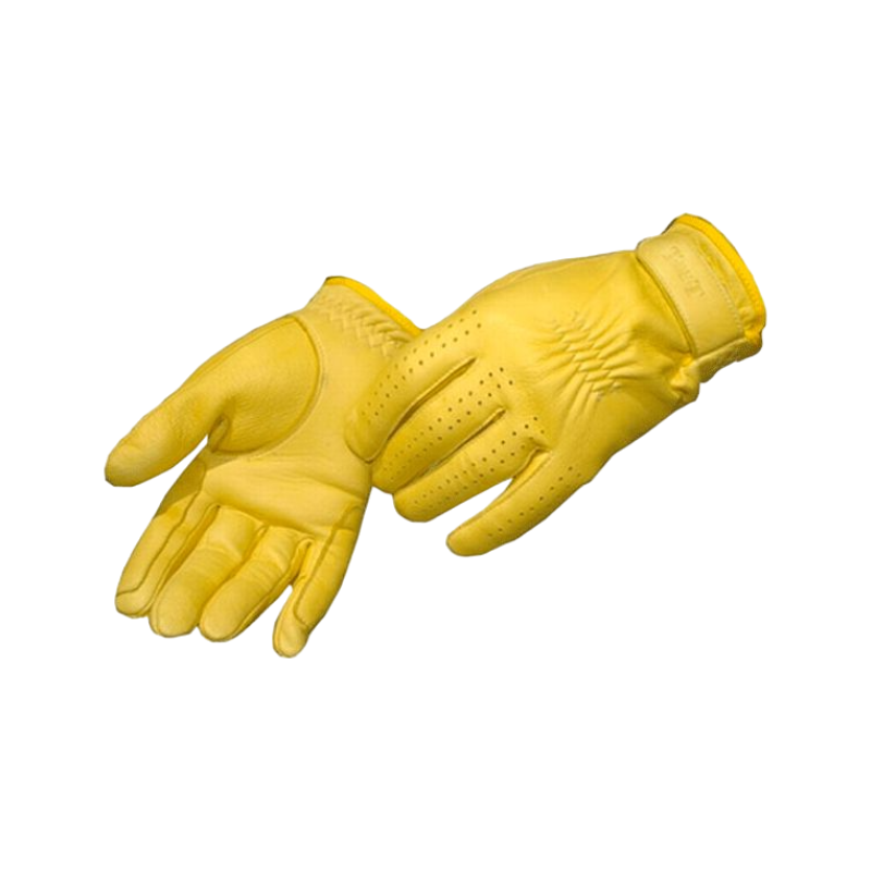 TdeT - Gold suede gloves