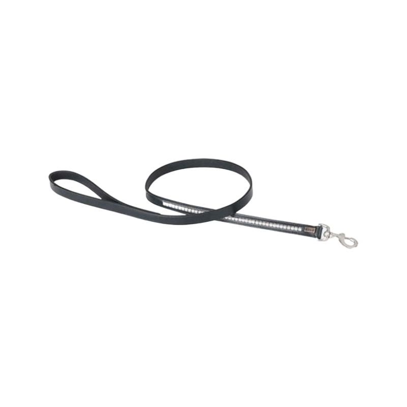 TdeT - Black/white clincher dog leash