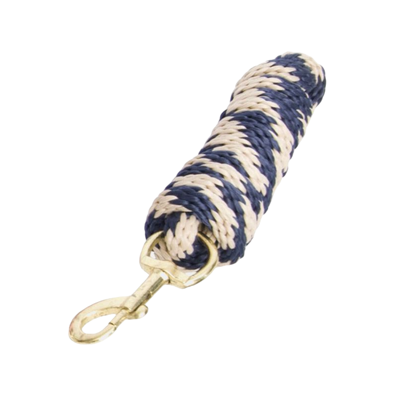 TdeT - Round navy/beige lanyard