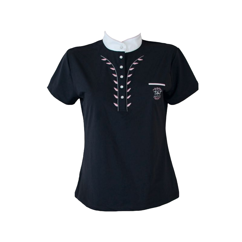 TdeT ft. Ponycorn - Navy/pink competition polo shirt