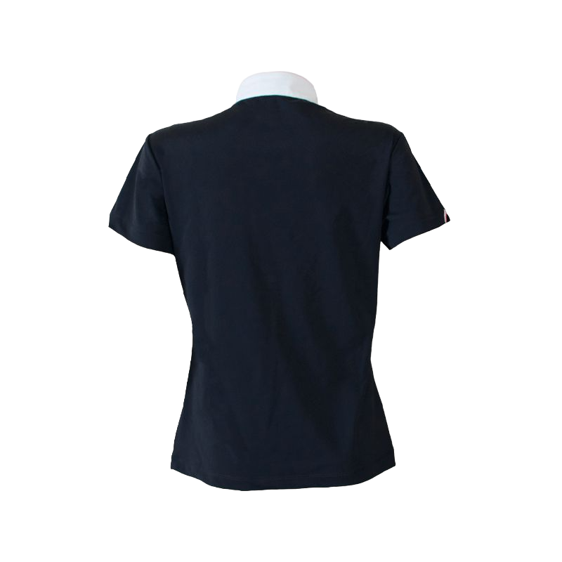 TdeT ft. Ponycorn - Navy/pink competition polo shirt