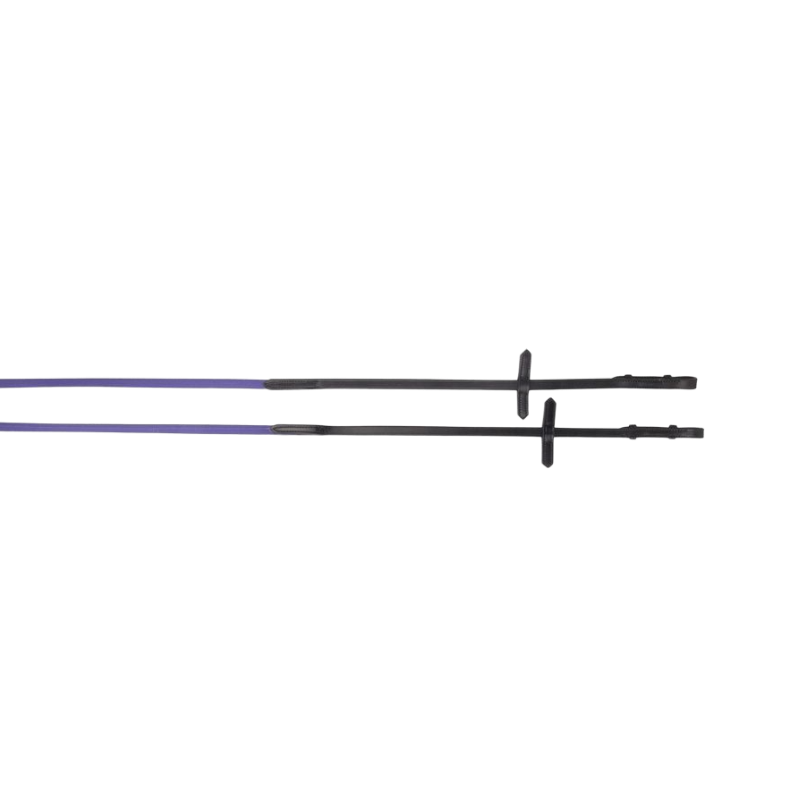 TdeT - Smooth Biotack® reins + Purple leather