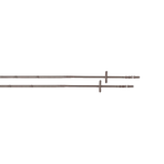 TdeT - Super Grip Reins with Dark Havana Stoppers | - Ohlala