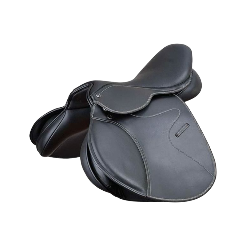 TdeT - Black synthetic mixed saddle