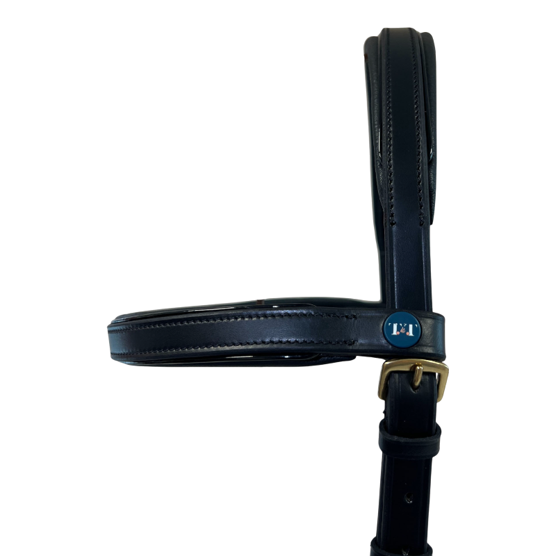 TdeT - Sidepull en cuir No More noir