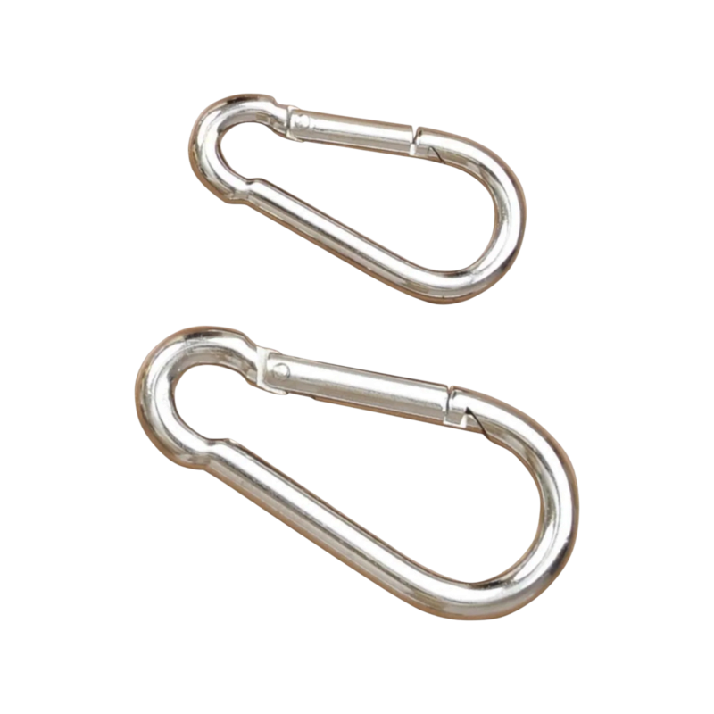 TdeT - Feuerwehrkarabiner aus vernickeltem Stahl