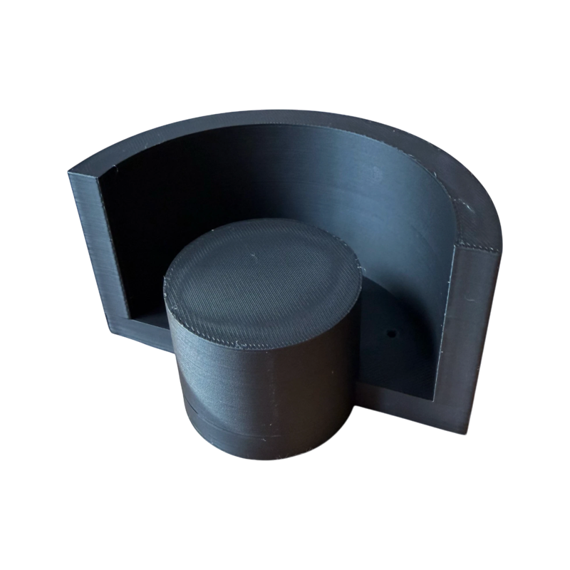 TdeT - Hoofdstelhouder Design zwart