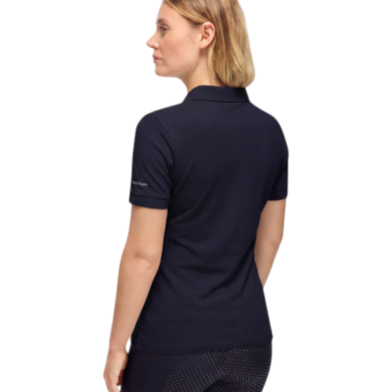 Tommy Hilfiger Equestrian - Polo de manga corta mujer TH Equestrian desert sky