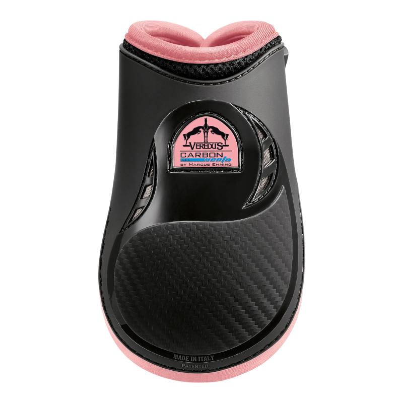 Veredus - Carbon Gel Vento light pink knee protectors 