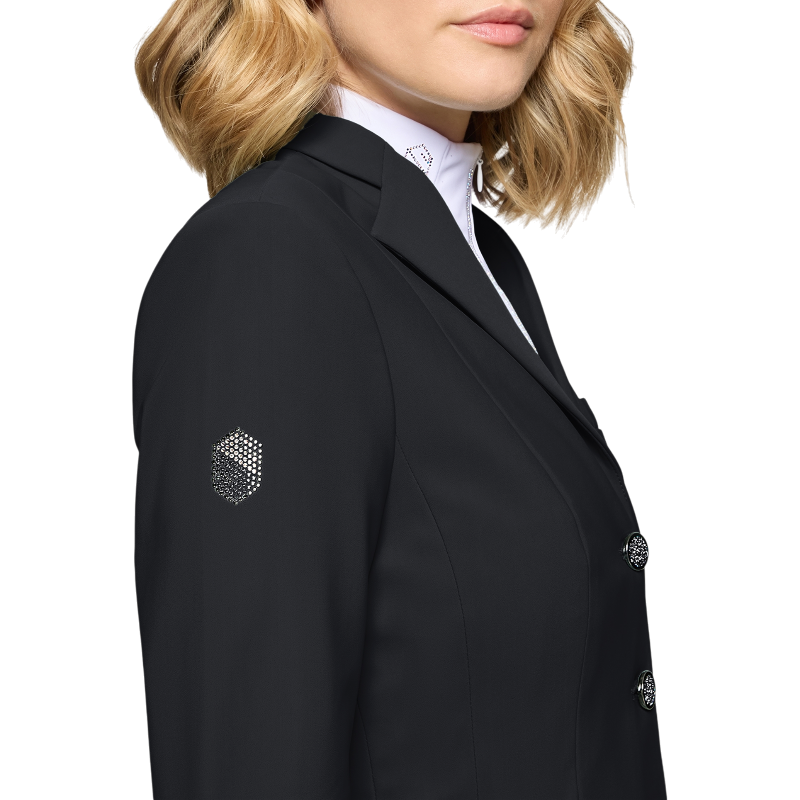 Samshield - Veste de concours femme Victorine Crystal Fabric 26 regular noir | - Ohlala
