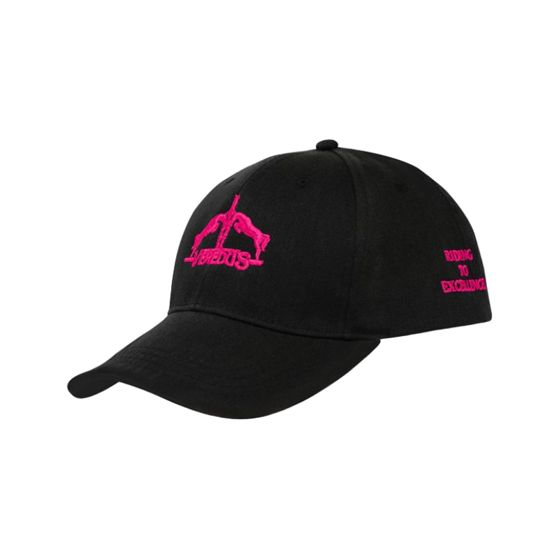 Veredus - Casquette Color Edition Noir/ Fuchsia