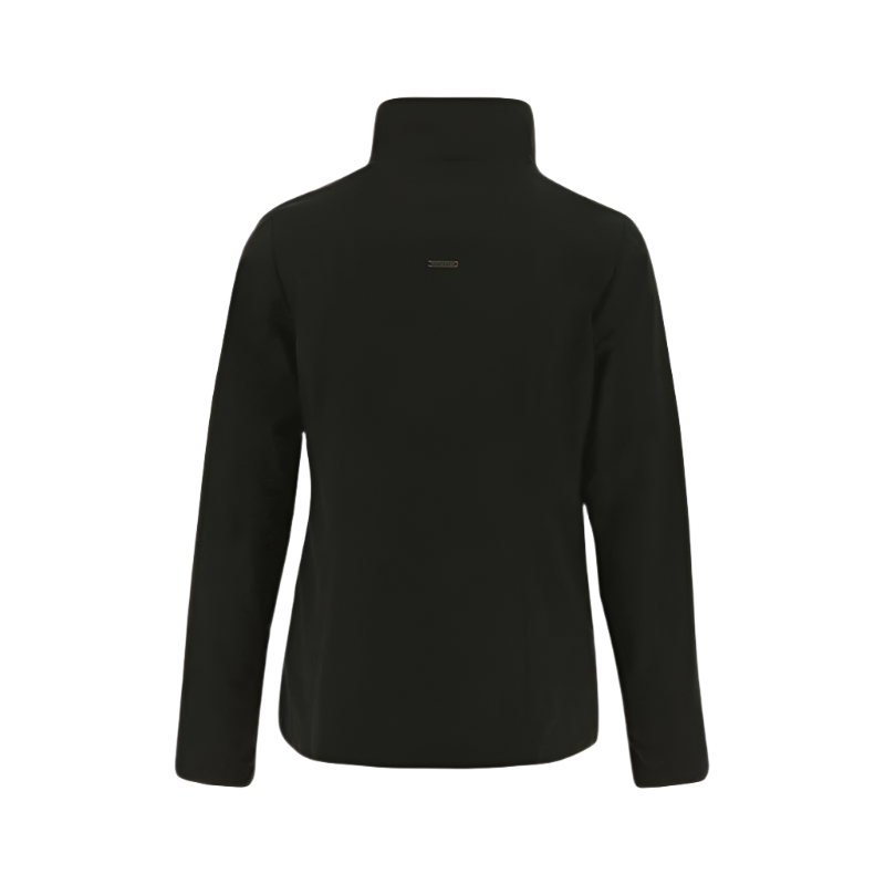 Equithème - Women's long-sleeved black water-repellent jacket