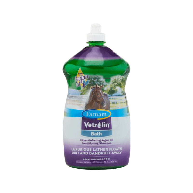 Farnam - Vetrolin Bath Ultra Moisturizing Detangling Shampoo with Argan Oil