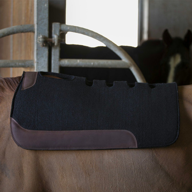 Westride - Pad  western en feutre Air noir | - Ohlala