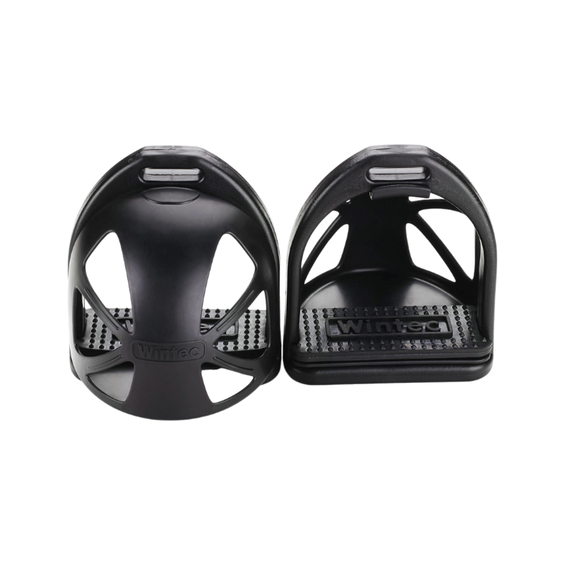 Wintec - Étriers éducatifs coques noir