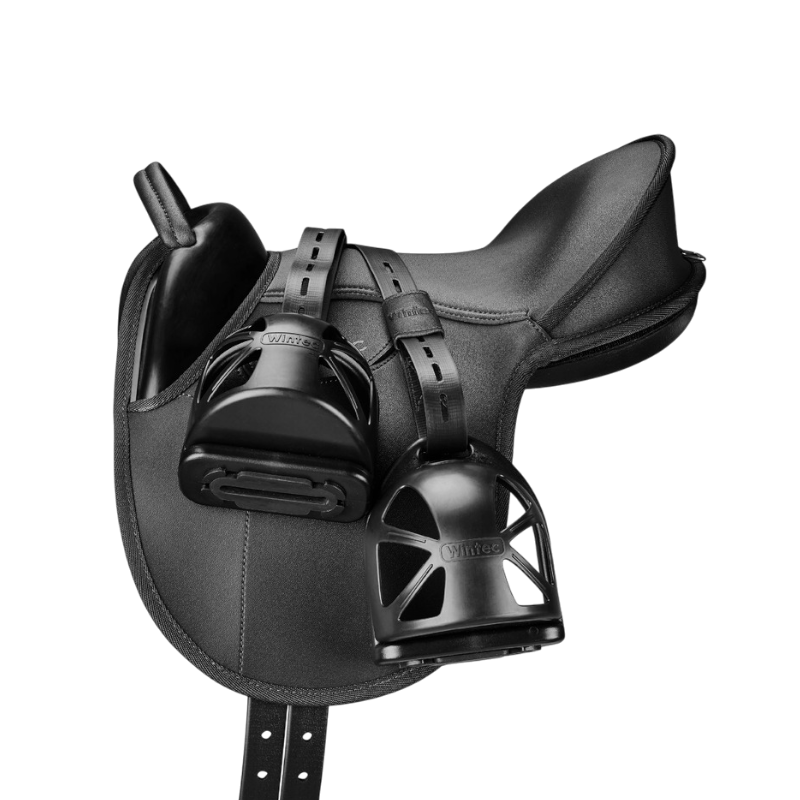 Wintec - Educational saddle child black pack 