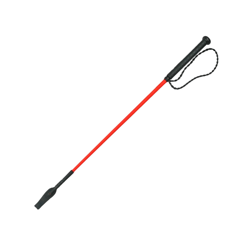 Whip&amp;Go - Twist whip with red handle 65 cm