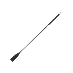 Whip&Go - Black Leather-Effect Riding Crop | - Ohlala