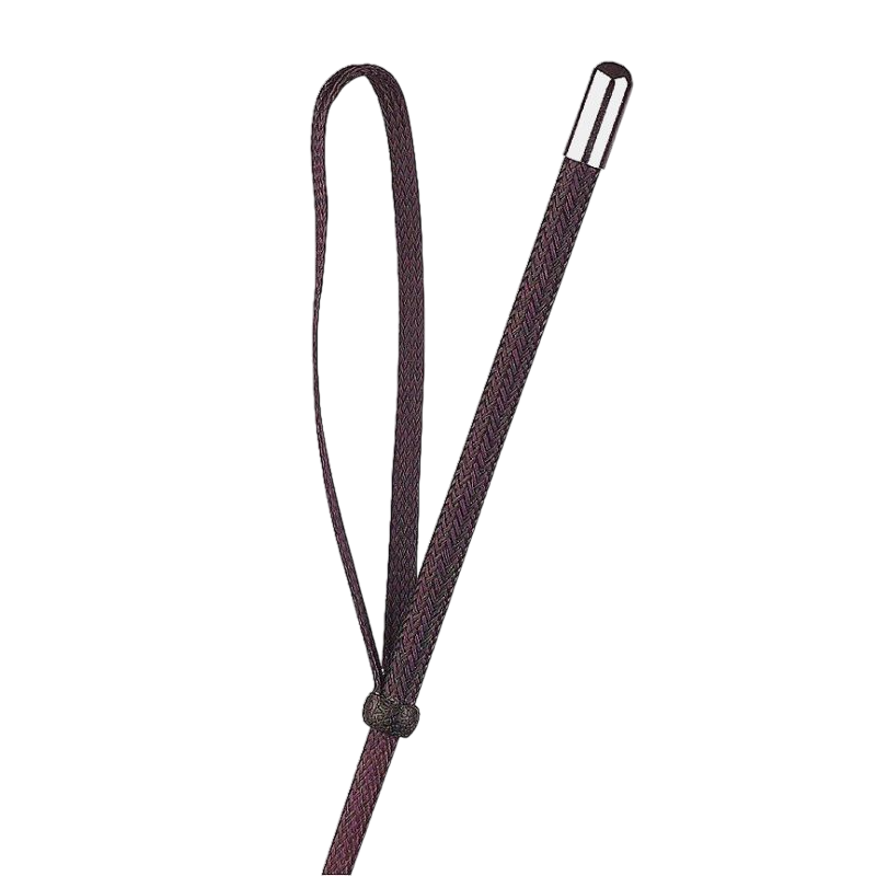 Whip&amp;Go - Brown fiberglass and nylon braided whip 61 cm