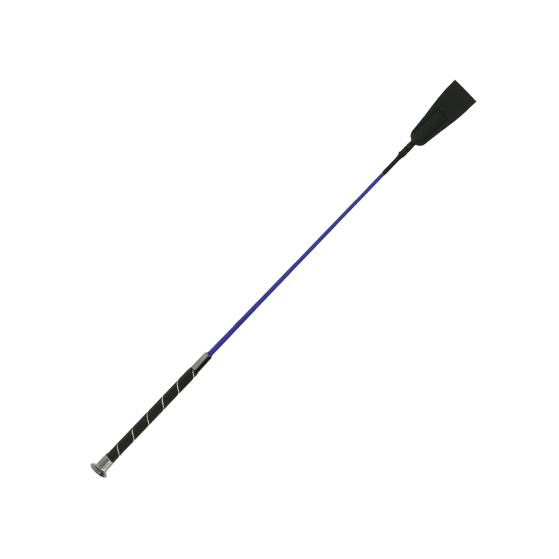 Whip&amp;Go - Blue rhinestone insert riding crop