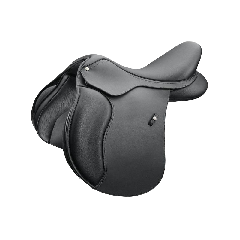 Wintec - Hart unisex saddle black square cantle