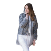 Transparent rain jacket