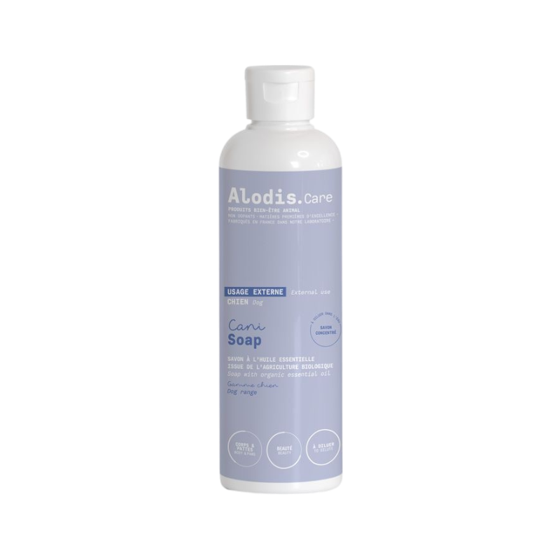 Alodis Care - Shampoing pour chien beauté et brillance du poil Cani Soap