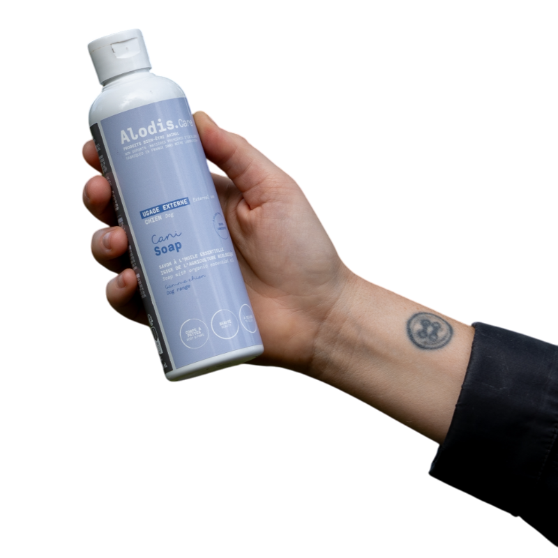 Alodis Care - Shampoing pour chien beauté et brillance du poil Cani Soap
