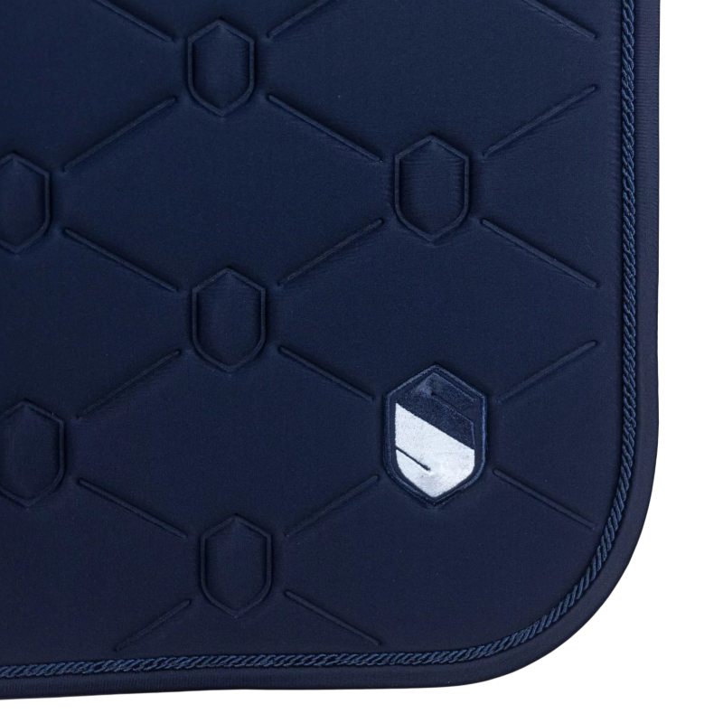 Samshield - Tapis de selle Embroidery marine | - Ohlala