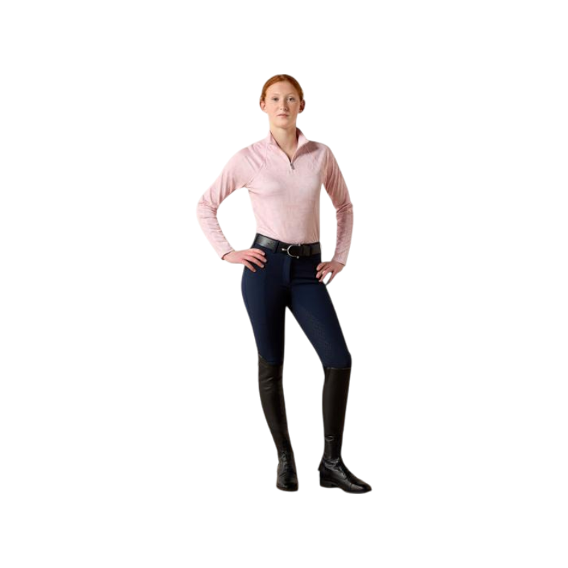 Baselayer zippé infantil Sunstopper 3.0 estampado sepia horse park