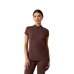 Baselayer con zip donna Breathe pommel brown