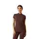 Baselayer zippé femme Breathe pommel brown