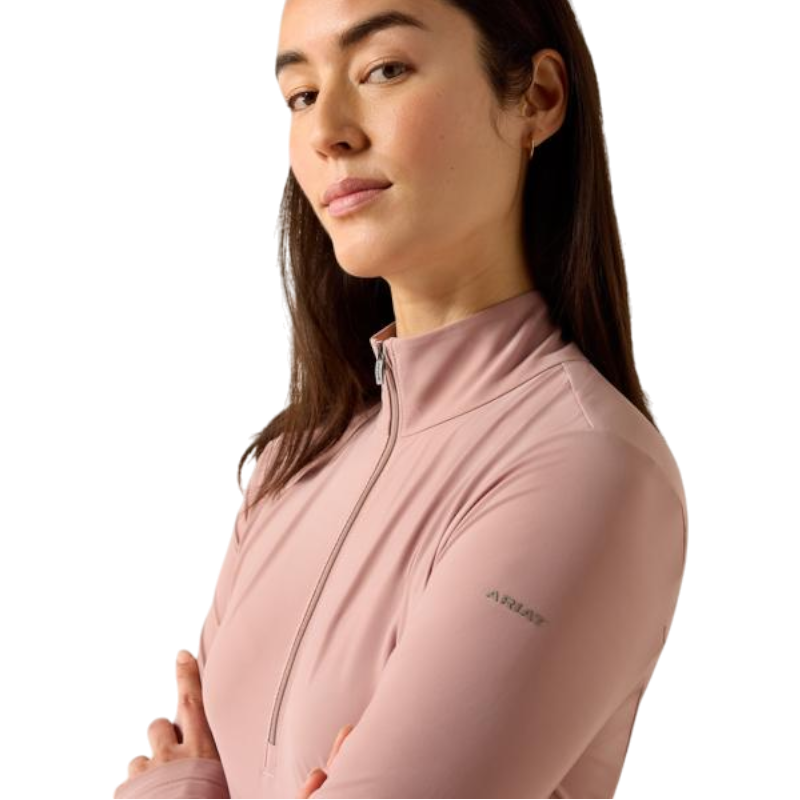 Baselayer mit Reißverschluss Damen SolVeil antler